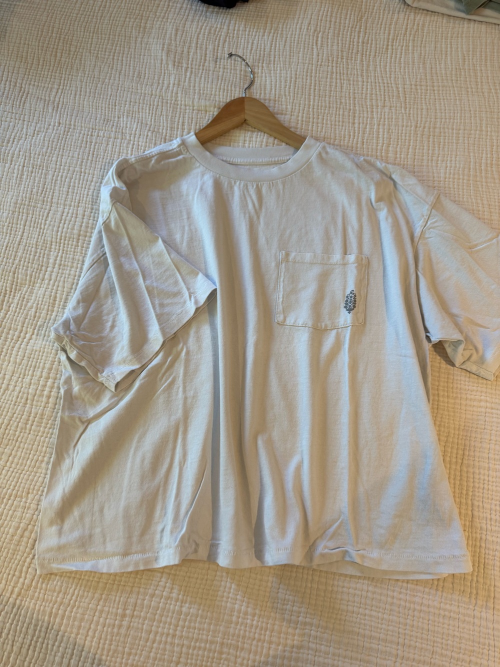 Free People Movement White Boxy Tee - Picture 5 of 5